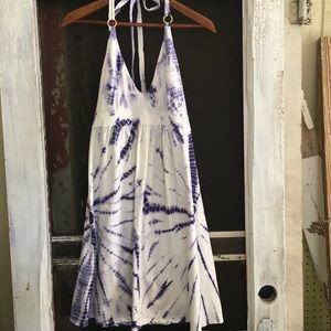 Victoria’s Secret Bra Tops Halter Tie Dye Sundress